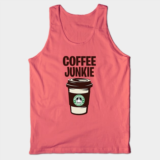 COFFEE JUNKIE Tank Top by ROBZILLA